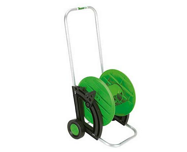 Suporte Mangueira Jardim Carrinho Enrolador Com Rodas Trapp 293008 3