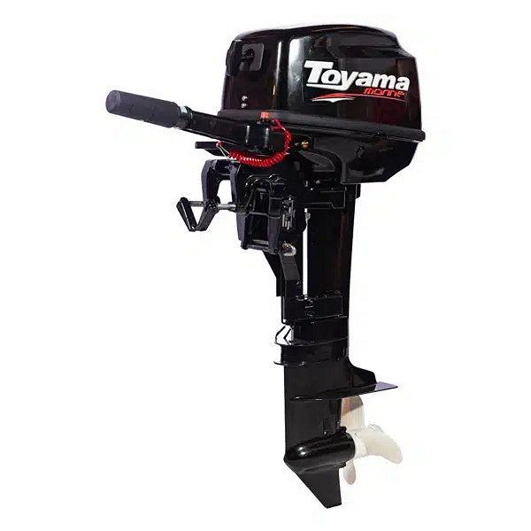 Motor De Barco Gasolina 9.8hp 2t Marcha Ré Neutro Frente Tv9 750-002