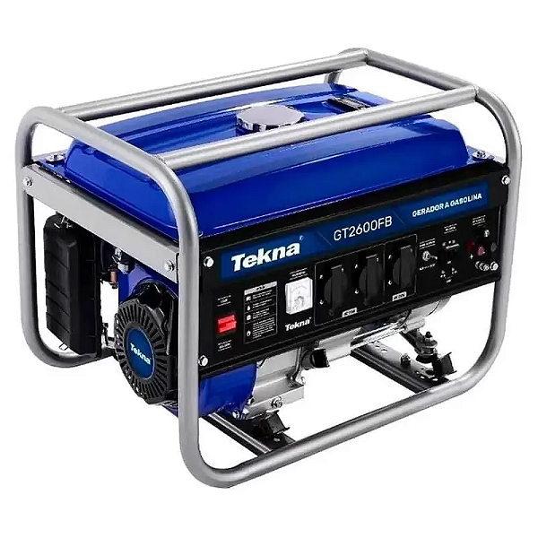 Gerador A Gasolina 2500w 115/230v Mono Tekna Gt2600fb C/nfe