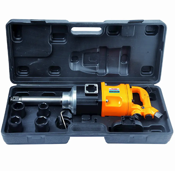 KIT CHAVE DE IMPACTO 1'' MODELO PINLESS CHI-3200 90PSI 3200RPM 11PCM + MALETA + CHAVE ALLEN 10633 - CHIAPERINI