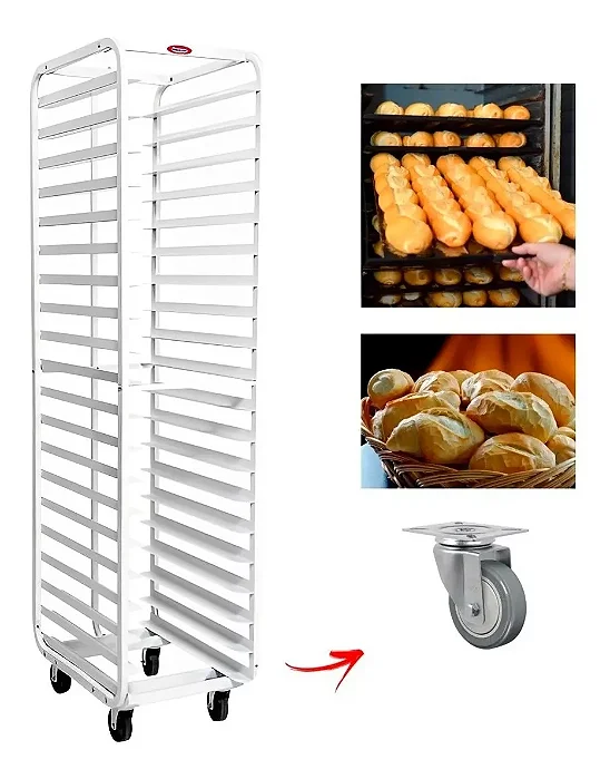 Armário Carrinho De Pão Francês Crescimento Aberta C/nfe 5782