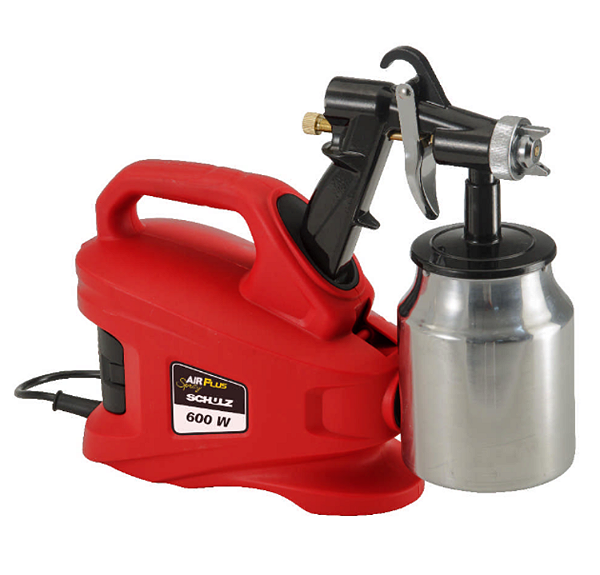 PISTOLA PULVERIZADORA AIR PLUS 600W 220V - CANECA DE ALUMINIO - SCHULZ 920.8050-0