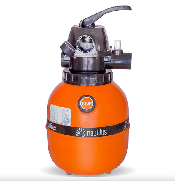 Filtro De Areia Para Piscina Nautilus F300p De 6 Vias C/nfe 21430019