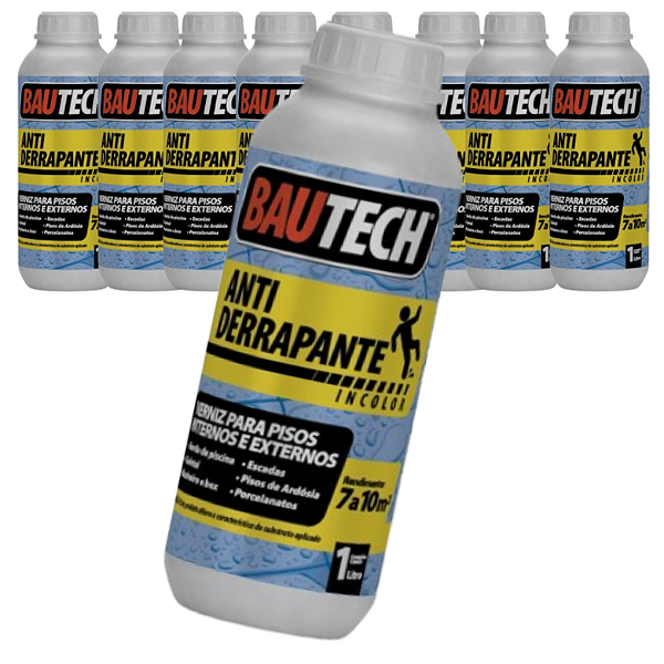 Verniz Antiderrapante Bautech 1l Para Pisos E Porcelanatos