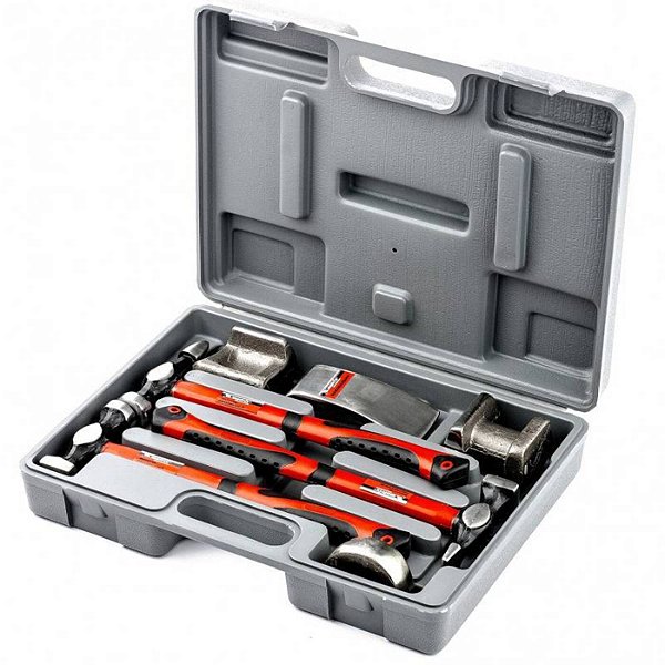 Jogo Chapeador Para Reparo Automotivo 7 Peças Mtx 1084555