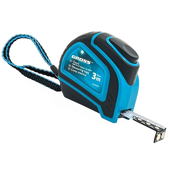Trena Profissional Industrial 3m 16mm Gross Emborrachada 3255055