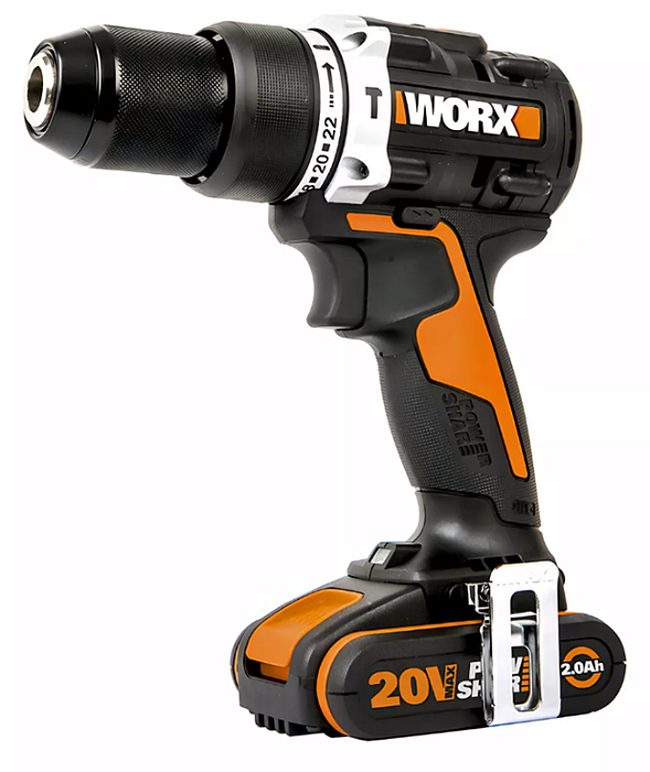 Parafusadeira Furadeira De Impacto 20v 3/8 Wx352 Worx C/nfe