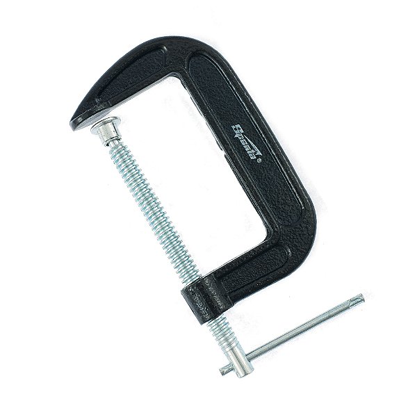 Grampo Tipo C 200 x 160 x 290mm Aço Carbono Cabo Madeira 2066555
