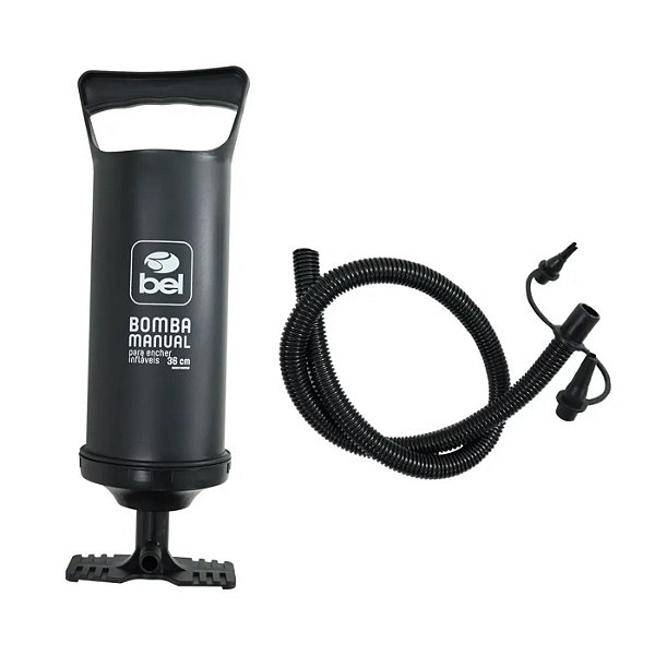 Bomba Manual para Colchão Inflável 30cm Portátil - BEL 120200