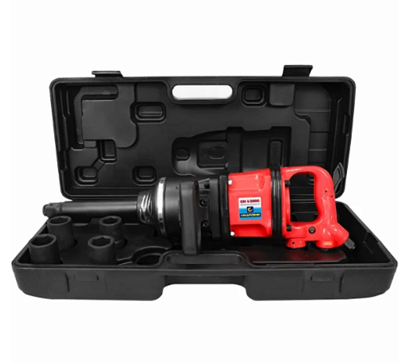 Chave de Impacto Pneumática 1" Pinless CHI-3500 Red  90-140PSI 4000RPM 27576- Chiaperini