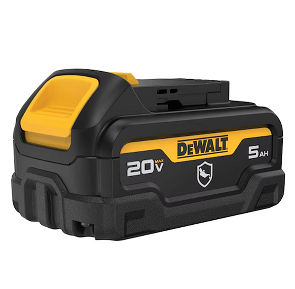 Bateria Max Li-Ion 5Ah 20V com Alta Autonomia e Resistência a Óleo e Impacto - DeWalt DCB205G