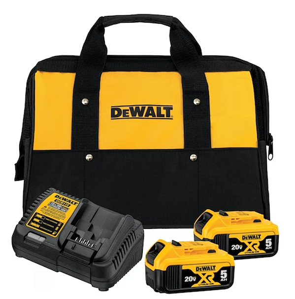 Kit 2 Baterias 20V Max Li-Ion 5Ah DCB205 Alta Autonomia DCB205C2K-BR