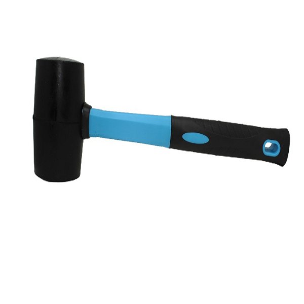 MARTELO DE BMartelo de Borracha Preta 60mm com Cabo de Fibra Reforçado- BremenORRACHA PRETA 60MM CABO DE FIBRA - BREMEN