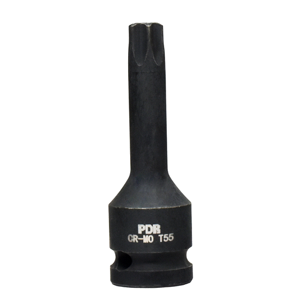 SOQUETE TIPO TORX LONGO 1/2" ENCAIXE TORX T55 78MM - BERLINER - PDR PRO-12T55