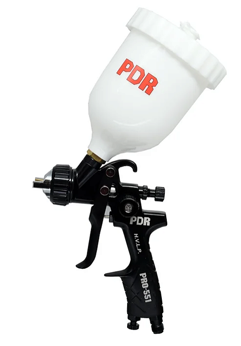 PISTOLA DE PINTURA GRAVIDADE HVLP BICO 1,4MM 500ML COPO BRANCO - BERLINER - PDRPRO-551