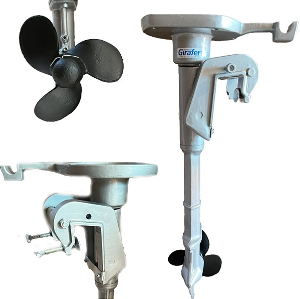 RABETA VERTICAL | RABETA VERTICAL- POPA 4,0 / 6,0 CV Prata - GIRAFER