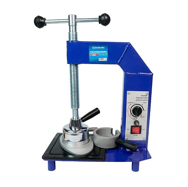 VULCANIZADORA PARA CÂMARA DE AR 500W COM CONTROLE DE TEMPERATURA E GUIA PARA VÁLVULAS 127/220V 9892 - BREMEN