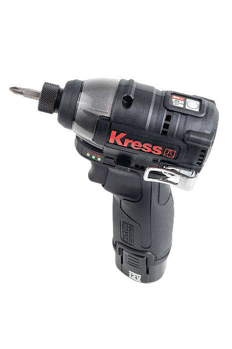 PARAFUSADEIRA DE IMPACTO 12V BRUSHELSS 1/4"- 160 NM KH203 - KRESS