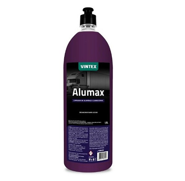 DETERGENTE ATIVADO LIMPADOR DE ALUMINIO CONCENTRADO DESINCRUSTANTE ÁCIDO ALUMAX 1,5L 2008006 - VONIXX