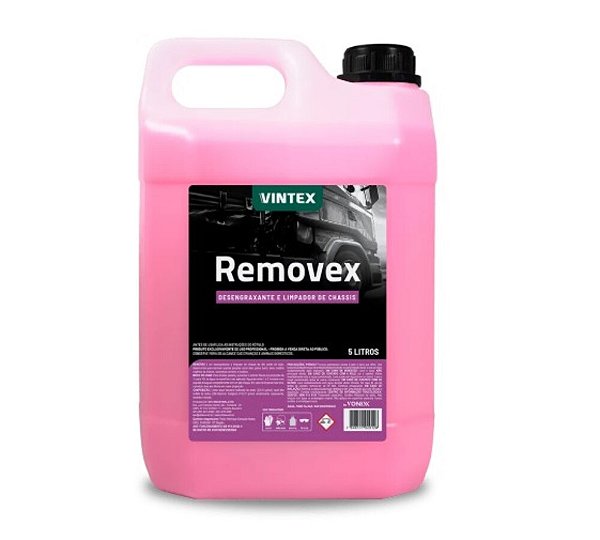 DESENGRAXANTE E LIMPADOR DE CHASSI PARA REMOÇÃO DE SUJEIRA PESADA REMOVEX 5L 2008038 - VONIXX