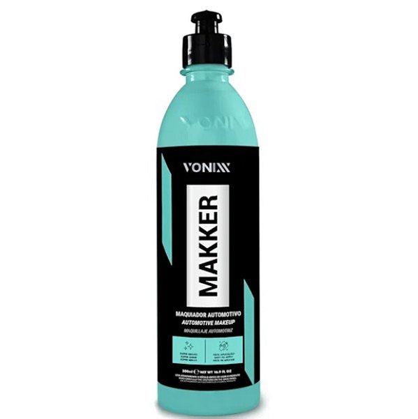 MAQUIADOR DE PINTURA AUTOMOTIVA MAKKER 500ML PREENCHER PEQUENOS DEFEITOS E RENOVA PINTURAS DESBOTADAS 2026027 - VONIXX