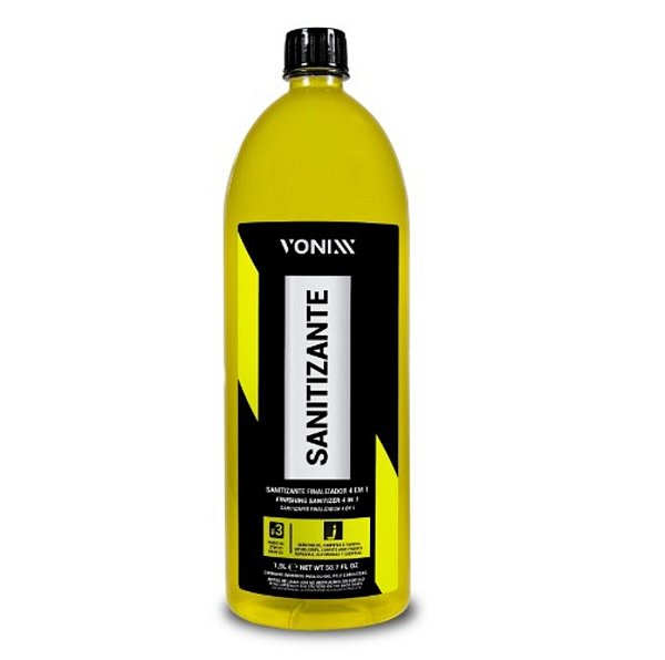SANITIZANTE FINALIZADOR 1,5L PROTEÇÃO 4 EM 1 PARA ESTOFADOS, CARPETES E TAPETES 2011051 - VONIXX