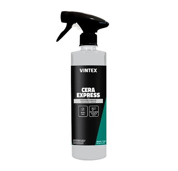 CERA EXPRESS PROFISSIONAL 500ML COM SILICONES DE ALTA PERFORMANCE 2010012 - VONIXX - VINTEX