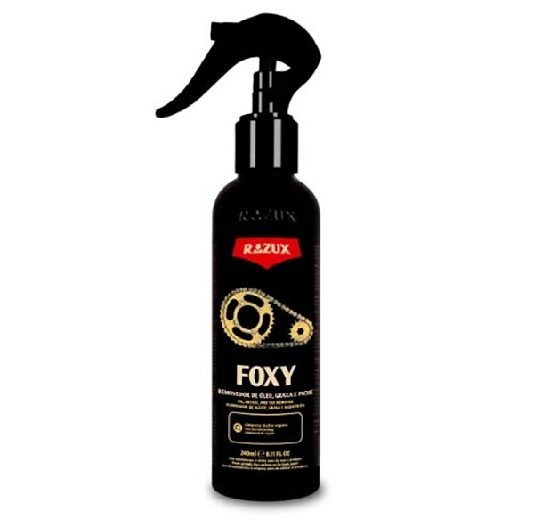 REMOVEDOR DE ÓLEO, GRAXA E PICHE FOXY 1L LIMPEZA DE MOTOR E TRANSMISSÃO 2050018 - VONIXX - RAZUX