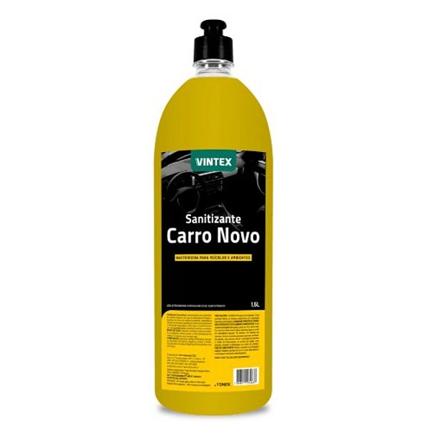 BACTERICIDA PARA VEÍCULOS E AMBIENTE SANITIZANTE CARRO NOVO 5L 2 EM 1 AROMATIZA E DESINFETA 2008014 - VONIXX