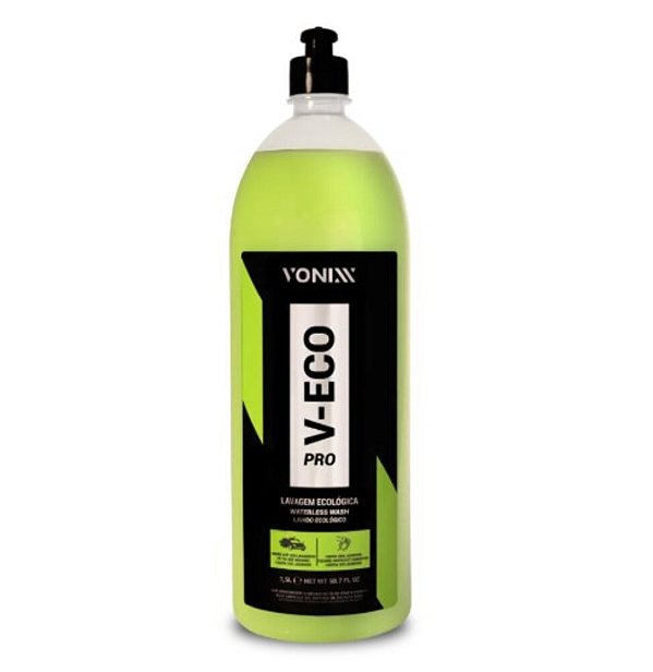 LIMPADOR AUTOMOTIVO PROFISSIONAL ECOLÓGICO V-ECO 1,5L CONTÉM CERA DE CARNAÚBA 2011006 - VONIXX