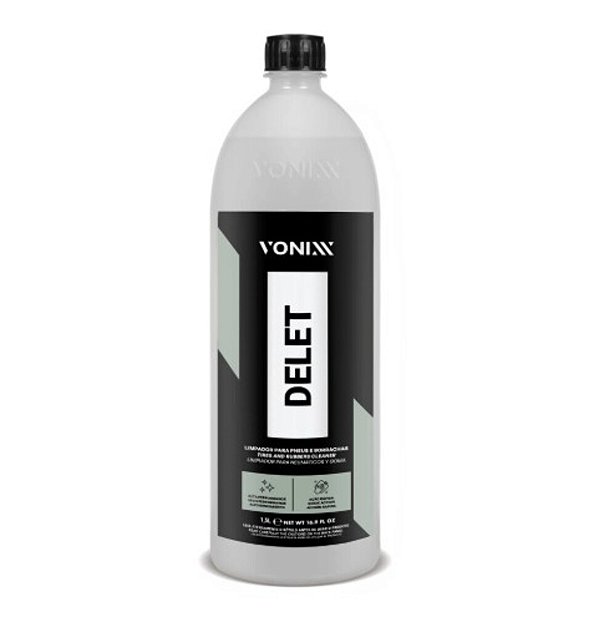 LIMPADOR PARA PNEUS E BORRACHAS PROFISSIONAL DELET LIMPADOR DE ALTA PERFORMANCE 1,5L 2050429 - VONIXX