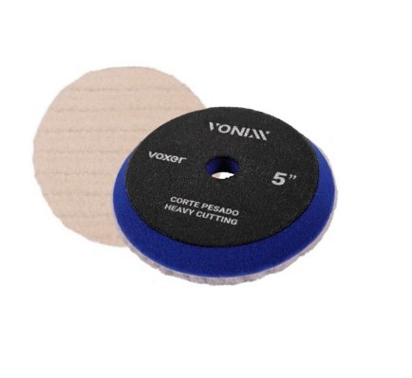 BOINA VOXER LÃ DE CORTE PESADO COM ESPONJA 5 POL ECONOMIA DE PRODUTO E MÁXIMA PRECISÃO 2005149 - VONIXX