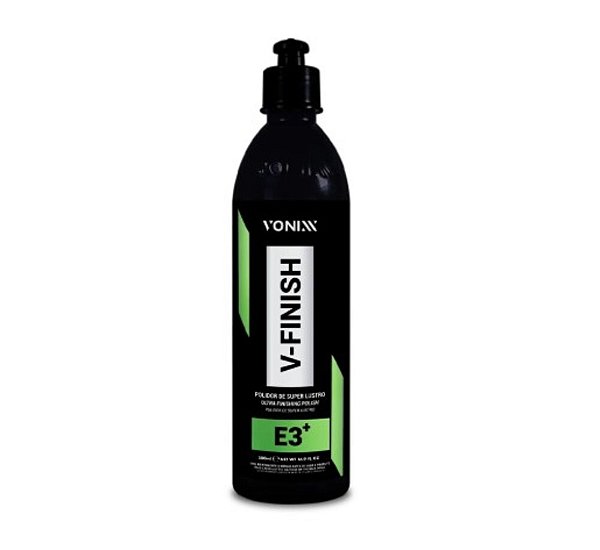 POLIDOR DE SUPER LUSTRO DE ALTA LUBRIFICAÇÃO V-FINISH POLIDOR LUSTRO PREMIUM PROFISSIONAL 500ML 2009046 - VONIXX