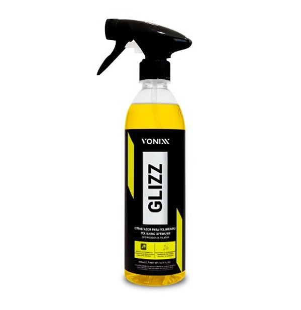 OTIMIZADOR PARA POLIMENTO GLIZZ 500ML MAIOR RENDIMENTO E MENOS HOLOGRAFIAS NO POLIMENTO 2011090 - VONIXX