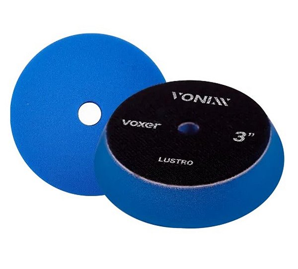 BOINA VOXER LUSTRO AZUL CLARO 3 POLEGADAS ACABAMENTO PROFISSIONAL E BRILHO INTENSO PARA POLIMENTO 2005133 - VONIXX