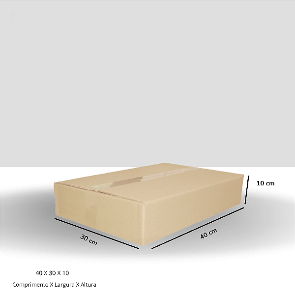Caixa de Papelão 40x30x10 para E-commerce