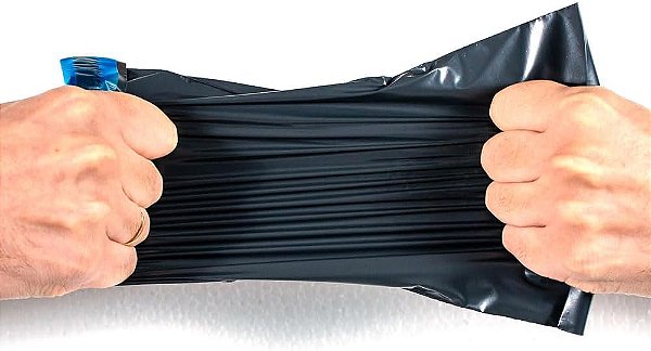 Envelope de Segurança Cinza Reciclado 80x60 cm para Envio de Grandes Volumes