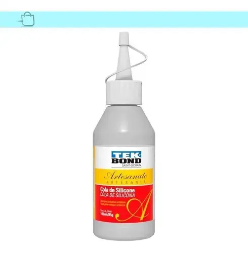 Cola De Silicone Líquida Para Artesanato 100 Ml Tekbond