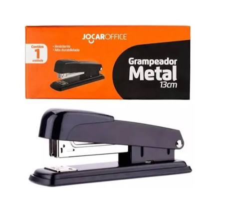 Grampeador Metal 13cm até 25 Fls JOCAR OFFICE