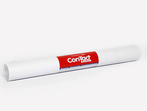 Contact Liso 1 Metro por 45cm - Branco Opaco