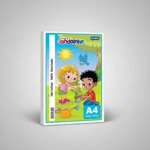 Papel Sulfite A4 Jandainha 75g 100 Folhas