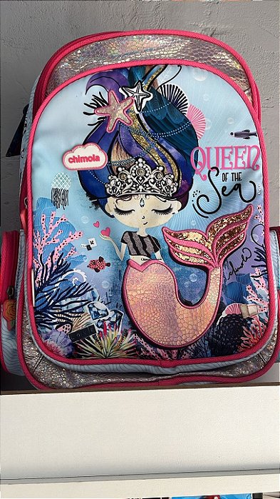 Mochila Escolar de Rodinhas Infantil Menina Escola