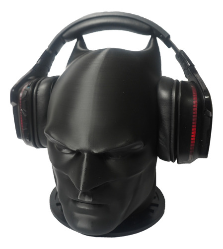 Suporte Headset Headphone Fone Batman Dc Herói Cabeça