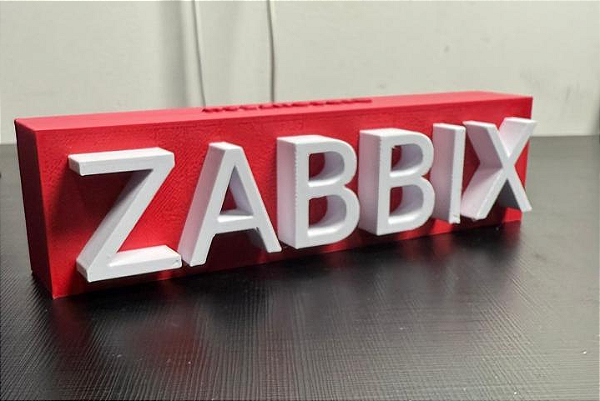 Placa decoração Zabbix