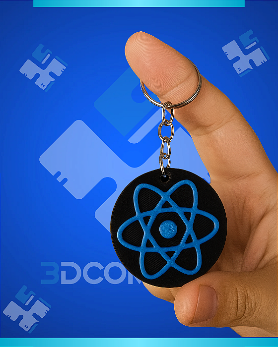 Chaveiro 3d React