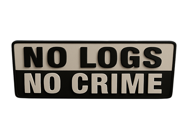 Plaquinha No Logs, no crime