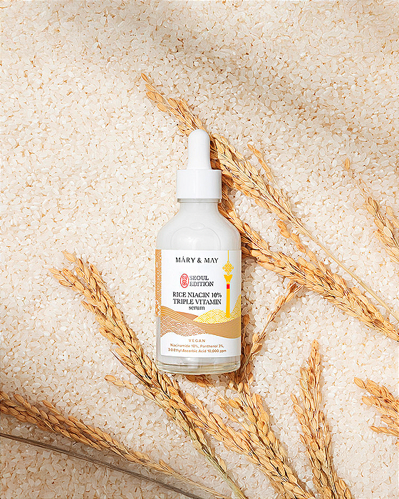 MARY & MAY - Rice Niacin 10% Triple Vitamin Serum 80ml