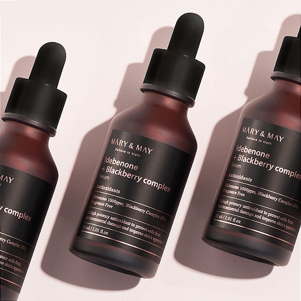 MARY & MAY - Idebenone+Blackberry Complex Serum