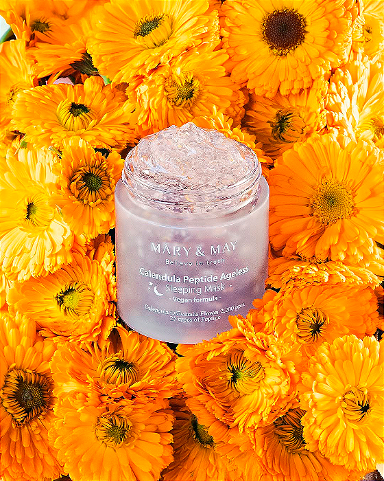 MARY & MAY - Calendula Peptide Ageless Sleeping Mask