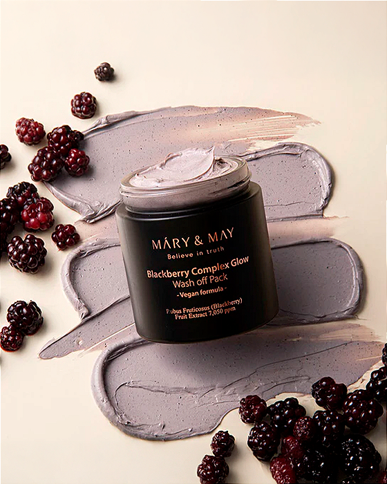 MARY & MAY - Blackberry Complex Glow Washoff Pack